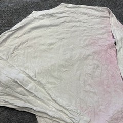 Pacsun White Graphic T-Shirt Long Sleeve Men’s Large Faded Bleached Retro