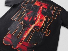 NEW Godspeed “F1” Men’s Graphic Black T-Shirt High-Quality Heavyweight Small-XL