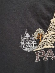 Sol’s Regent Paris Embroidered Large T Shirt
