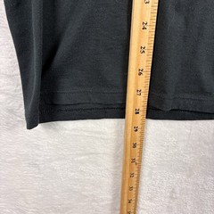 VTG Jerzees Tshirt Mens L Embroidered Abstract Geometric Art AOP Made in USA 90s