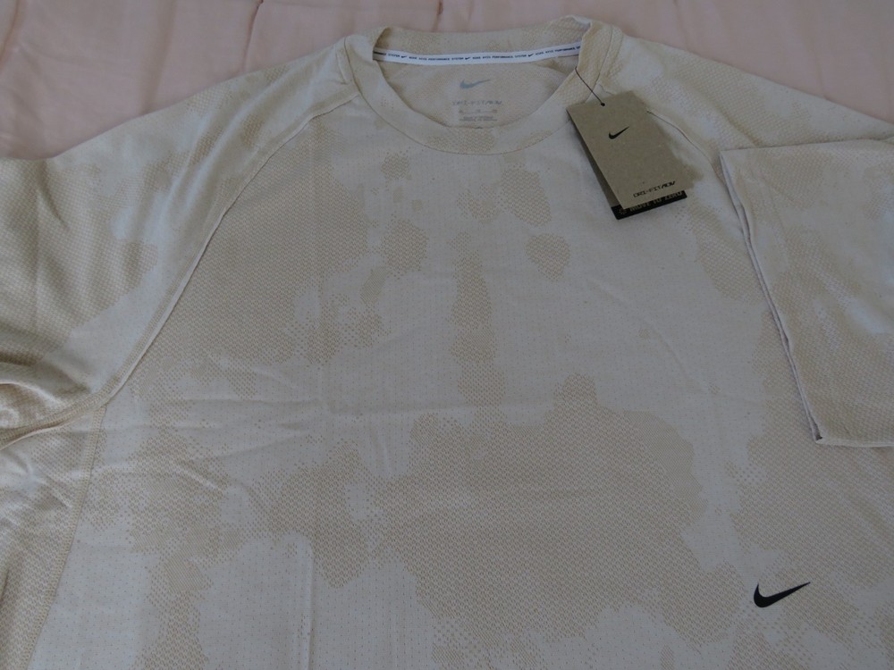 Nike Dri-FIT ADV Axis Perf. System Top Shirt, NWT – Men’s XL – Beige A.P.S. $80