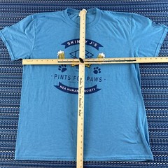 Diamond Bear Skinny J’s Shirt Mens XL Blue Pints For Paws Arkansas Beer #7183