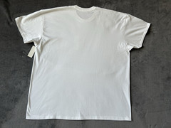 Athletic Works Men’s White Short Sleeve Cotton T-Shirt Size 2XL (50-52) NEW