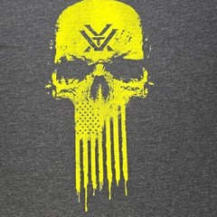 Vortex Optics Punisher Skull Logo Short Sleeve T Shirt Size Large