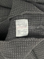 RRL Ralph Lauren Thermal Waffle Knit Shirt Men’s L Gray Slim