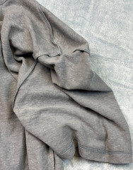 $150 NWOT VINCE Crew Neck T-Shirt LINEN COTTON Blend Men’s L LARGE Gray SS