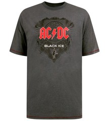 D555 Duke Big Mens AC/DC Printed T-Shirt Licensed 2XL -7XL 8XL 9XL 10XL (601810)
