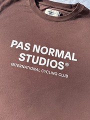 Discontinued Brown Color Pas Normal Studios Off Bike Race tee Shirt Size medium