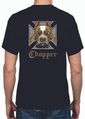 Adult DryBlend® T-Shirt – ( CHOPPER – BIKER / CHOPPER / PIT BULL)