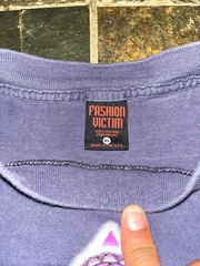 Vintage Fashion Victim Chakra Shirt Size XL