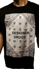 authentic Private Label Tyga Last Kings T-shirt Bandana Raglan Baseball Tee