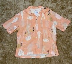 Rare TOM of FINLAND x Amit HOMOCO Top Men’s XS Button Down Shirt LGBTQ Gay Queer