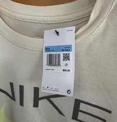 Nike Tshirt Mens Medium Tall Tan
