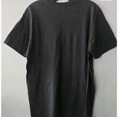 CSG Men’s Size Large Chocolate Cotton Short Sleeve Neck Basic Tee