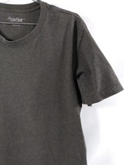 Eddie Bauer T-Shirt Mens XL Soild Gray Legend wash Short Sleeve