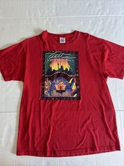 San Antonio Fiesta Festival 2002 Graphic Print Red T-Shirt Adult Men’s XL