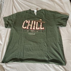 Carnival Chill In Mexico T Shirt XL Green