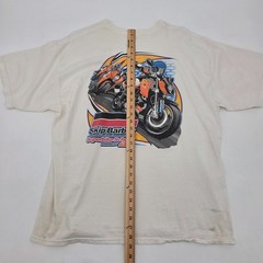 Vintage Skip Barber Superbike School Shirt Men’s XL White Short Sleeve KTM USED