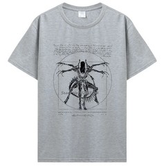 2019 Brand Tshirt Homme Tees Cool Stuff For Teenagers Da Vinci Alien T Shirt