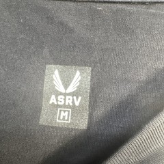 ASRV Men’s Black Performance T Shirt Medium Polygiene Anti Odor