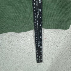 Eddie Bauer Thermal Henley Shirt Mens Medium Green Long Sleeve