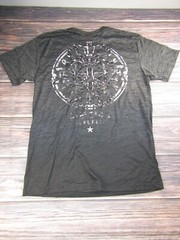 American Fighter Mens XL Gray Training T Shirt UFC MMA Gym Workout Sports