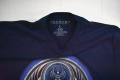 Journey Mens Captured Rock Band Album Cover Navy Shirt New S-2XL