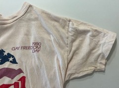 Vintage 1980 Gay Freedom Day Shirt – Russell Athletic Medium (38-40) – Gay Pride