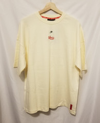RING x BOXRAW Pacquiao Oversized T-Shirt Men Medium Beige Crewneck Boxing