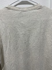 NWT Buck Mason Heather Oat Pima Curved Hem Henley XS Gray Beige