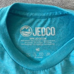 Jeep On The Sunny Side Graphic T-Shirt Mens Medium Turquoise Blue Jedco Beach