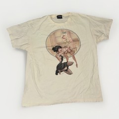 Lowbrow Art Company Burlesque Graphic T-Shirt Tab Large 20×26