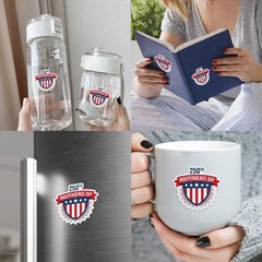 4 Pcs 250th Independence Day US Stickers Military Gifts, 250 Years of America, F
