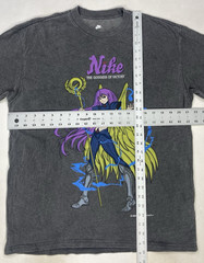 Nike Max90 Goddess Of Victory Anime Graphic T-shirt Men Medium Gray IH7537 045