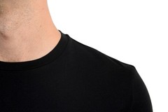 Just Cavalli Men’s Black Graphic Print Crewneck T-Shirt US 2XL IT 56