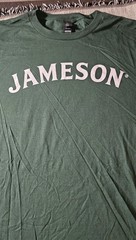 Jameson Irish Whiskey T-Shirt Adult Large Unisex Cotton Dark/Forrest Green