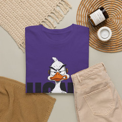 Honk Mood Unbothered Funny Duck Graphic T-Shirt