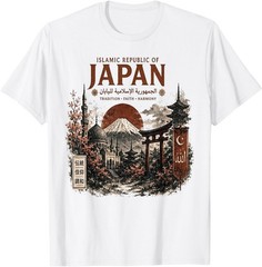 Funny Islamic Republic of Japan Fictional Travel Humor T-Shirt