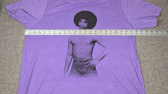 Mens XL Chicago Suns Out Hand Printed Soft Feel Retro Look PRINCE T-Shirt