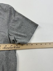 Adidas Shirt Mens Large Gray Short Sleeve
