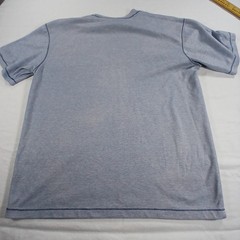 Method Blue T-Shirt Men’s M Crew Neck Short Sleeve Poly Cotton Blend
