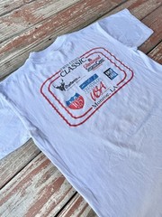 Vintage 90s Single Stitch T-Shirt Mens L White Twin Cities Duathlon Monroe LS