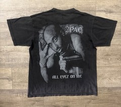 Vintage 2Pac All Eyes On Me Double Sided Rap Tee Size Large Tupac