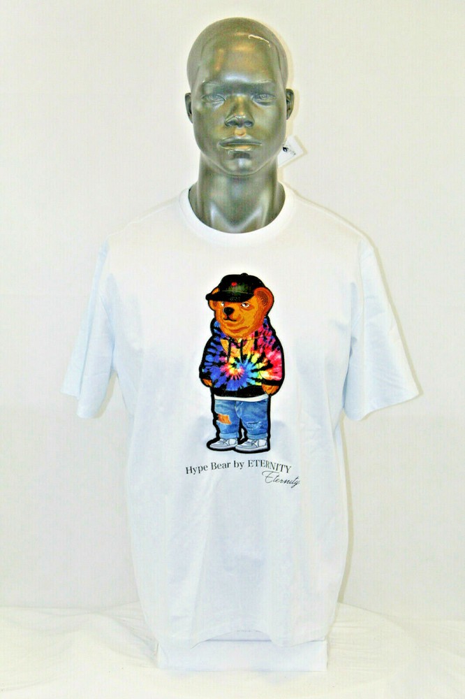 Eternity BC/AD S/S COZY BEAR GRAPHIC T-SHIRT WHITE/MULTICOLOR E1133797DT