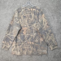 Advantage Max-4 HD Camouflage Long Sleeve Hunting Shirt Mens 2XL 100% Cotton