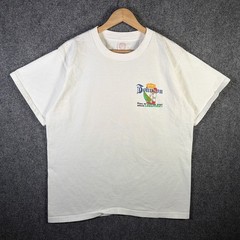 Vintage Big Johnson Shirt Mens Large White 90s Corona Beer Mexico Funny Quote