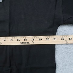 Alphalete Performance Fit Drop Shoulder Long Sleeve Shirt Black Size M NEW 5640