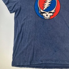 Grateful Dead Shirt Men XXL Classic Head Logo Skull Distress Retro Work Party Go
