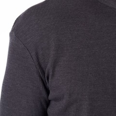 Alpine Swiss Mens Thermal Long Sleeve Top Waffle Knit Shirt Base Layer Underwear
