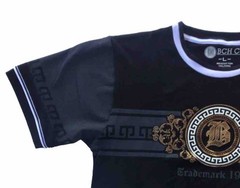 Men’s Bucheli T Shirt,Italian Style,Cotton,Slim Fit,Stretch L…..A26.A